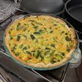El cooksnap de Federico Marquesto cuando hizo Tarta de zapallitos.
