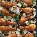 El cooksnap de Diana Alvarez cuando hizo Jamoncitos de pollo especiados con aceitunas.