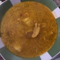 El cooksnap de Ana María Amador cuando hizo Sopa de pescado y marisco 😋.
