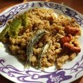 El cooksnap de Luis J. cuando hizo Migas de pan, (receta de mi abuelo y de mi padre).