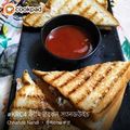 Chhanda Nandi's cooksnap of when they made ক্রীমি চিকেন স্যান্ডুইচ (Creamy chicken sandwich recipe in Bengali).