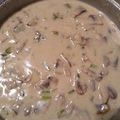 El cooksnap de fertchus cuando hizo Salsa de Puerros y Hongos.