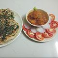 Monali Dattani का कुकस्नैप जब उन्होंने दम आलू और लुची (dum aloo aur luchi recipe in Hindi) बनाया था।