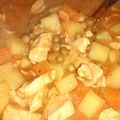 El cooksnap de Carola Del Rio cuando hizo Estofado de papas con pollo.