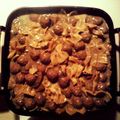 Raven's cooksnap of when they made Swedish meatball.