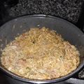 El cooksnap de Sara Q. Boniforti cuando hizo Arroz Chino-Venezolano.