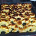 El cooksnap de Gise Juarez cuando hizo Medialunas de aceite.