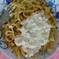 El cooksnap de Alejandro Garza cuando hizo Salsa Blanca.