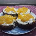 El cooksnap de Gisele P. Trainer cuando hizo Torta de chocolate en 3 minutos facilísima! Rellena con dulce de leche y queso crema😋 al microondas.