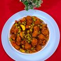 Ajita Srivastava का कुकस्नैप जब उन्होंने आलू सोयाबीन की सब्जी (Aloo soyabean ki sabzi recipe in hindi) बनाया था।