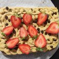 El cooksnap de Aebtra cuando hizo Tarta de Plátano con relleno de Mantequilla de Cacahuete🍌🥜.