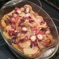 El cooksnap de Charo Puertas Tárraga cuando hizo Pulpo con patatas al horno.