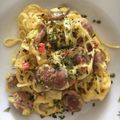 Cooksnap dari Indri Wulandari untuk resep Spaghetti Carbonara 10menit