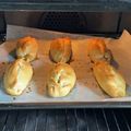 El cooksnap de ferran gallego mir cuando hizo Las pirozhki o las empanadas rellenas de huevo y cebollitas cambray.