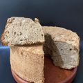 Cooksnap dari Angeline Hosen untuk resep Angel Food Cake Moka+Raisin (Cake Putih Telur) Oil Free ^.^
