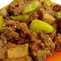 Bushra Mazhar's cooksnap of when they made Achaar gosht.