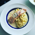 El cooksnap de giorgio cuando hizo Salmón a la naranja.