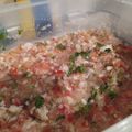 El cooksnap de Daniel Arellano cuando hizo Ceviche de tilapia Económico.