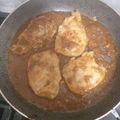 El cooksnap de Daniel Avila cuando hizo Medallones de cerdo guisados.