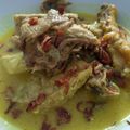 Cooksnap dari ydpramusinta untuk resep Opor Ayam Tahu Bumbu Kuning