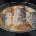 El cooksnap de Ana_M cuando hizo Salmón con nata y champiñones al horno.