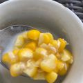 Cooksnap dari Nadia untuk resep Bubur jagung manis keju