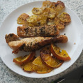El cooksnap de Ana Gomez cuando hizo Salmón con patatas en airfryer en 15 minutos.