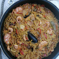 El cooksnap de Diana cuando hizo Fideuà.