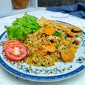 Cooksnap dari Mita.W#MommyFayzel# untuk resep Nasi Goreng Sosis Kanzler