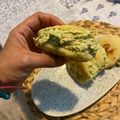 El cooksnap de Marieta cuando hizo Arepas de reina pepiada.