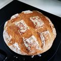 El cooksnap de Moisés Corral cuando hizo Masa de hogaza (pan).