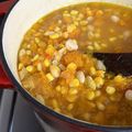 El cooksnap de Dagoberto cuando hizo Porotos granados con pilco.