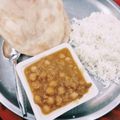 Avika singh का कुकस्नैप जब उन्होंने छोले चावल (chole chawal recipe in Hindi) बनाया था।