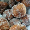 El cooksnap de Érika Bianchi cuando hizo Buñuelos Dulces.