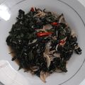 Cooksnap dari Ira H untuk resep Tumis Daun Pepaya Jepang dan Teri Medan