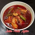 Cooksnap Nurain Jalil semasa beliau membuat Asam Pedas Ayam.
