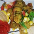 Sheenay Khan's cooksnap of when they made Qeema bhare karelay.