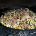 El cooksnap de Luis Alvarez cuando hizo Pollo a la cerveza.