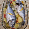 El cooksnap de Carmen cuando hizo Pescadilla al horno.