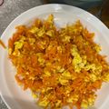 Tu Wan li's cooksnap of when they made 紅蘿蔔炒蛋.