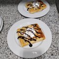 El cooksnap de Mary Paz Muñoz cuando hizo Gofres/Gaufres.