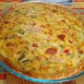El cooksnap de Camila Stati Lefevre cuando hizo Tarta light de zapallitos o zucchinis.