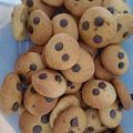 El cooksnap de mari guzman cuando hizo Galletitas con chips de chocolate.