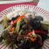 El cooksnap de Patricia Delgado cuando hizo Carne al wok con verduras, salsa de soya y algas chinas.