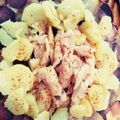 El cooksnap de M.Ángeles cuando hizo Tronquitos de merluza a la gallega.