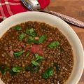 Cooksnap de Au Rèl sur la recette Soupe de lentilles à la tomate