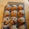 angelachiq's cooksnap of when they made Healthy Blueberry Oatmeal Muffins.