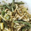 il Federica Leoli quando ha preparato Trofie al pesto, fagiolini e patate