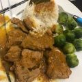 El cooksnap de Pablo Pérez García cuando hizo Solomillo de pavo en salsa de mandarina.