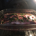 El cooksnap de carmendolores1969 cuando hizo Secreto ibérico al horno.